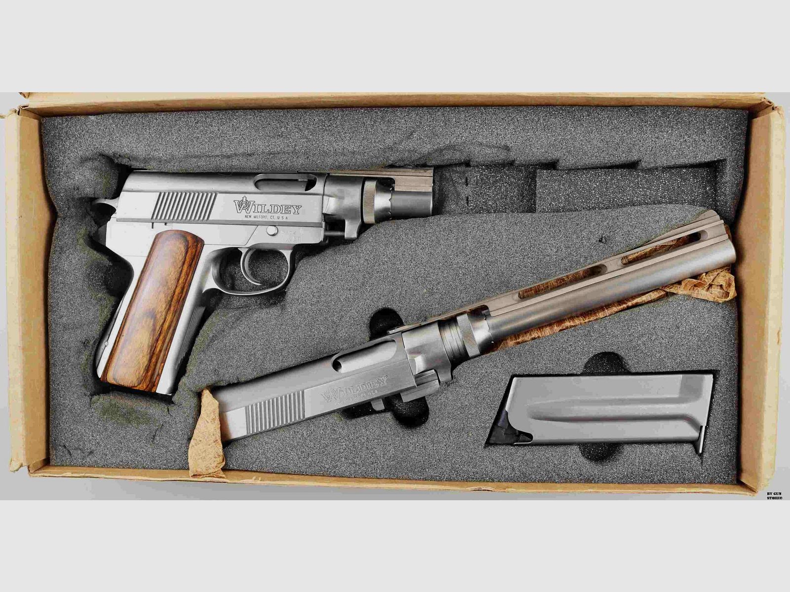 Pistola Wildey mod. 455 Survivor cal. 45 Win. Mag. nº de serie 2913, imagen 19 de 22