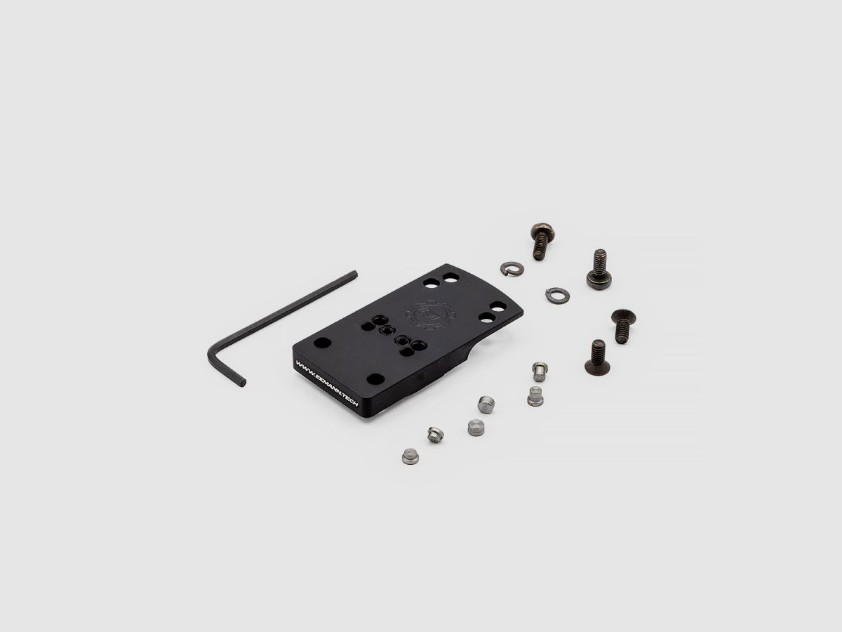 Eemann Tech Aluminium Red Dot Mount for 1911-2011 LPA TRT Cut, Type: V2, image 1 of 3