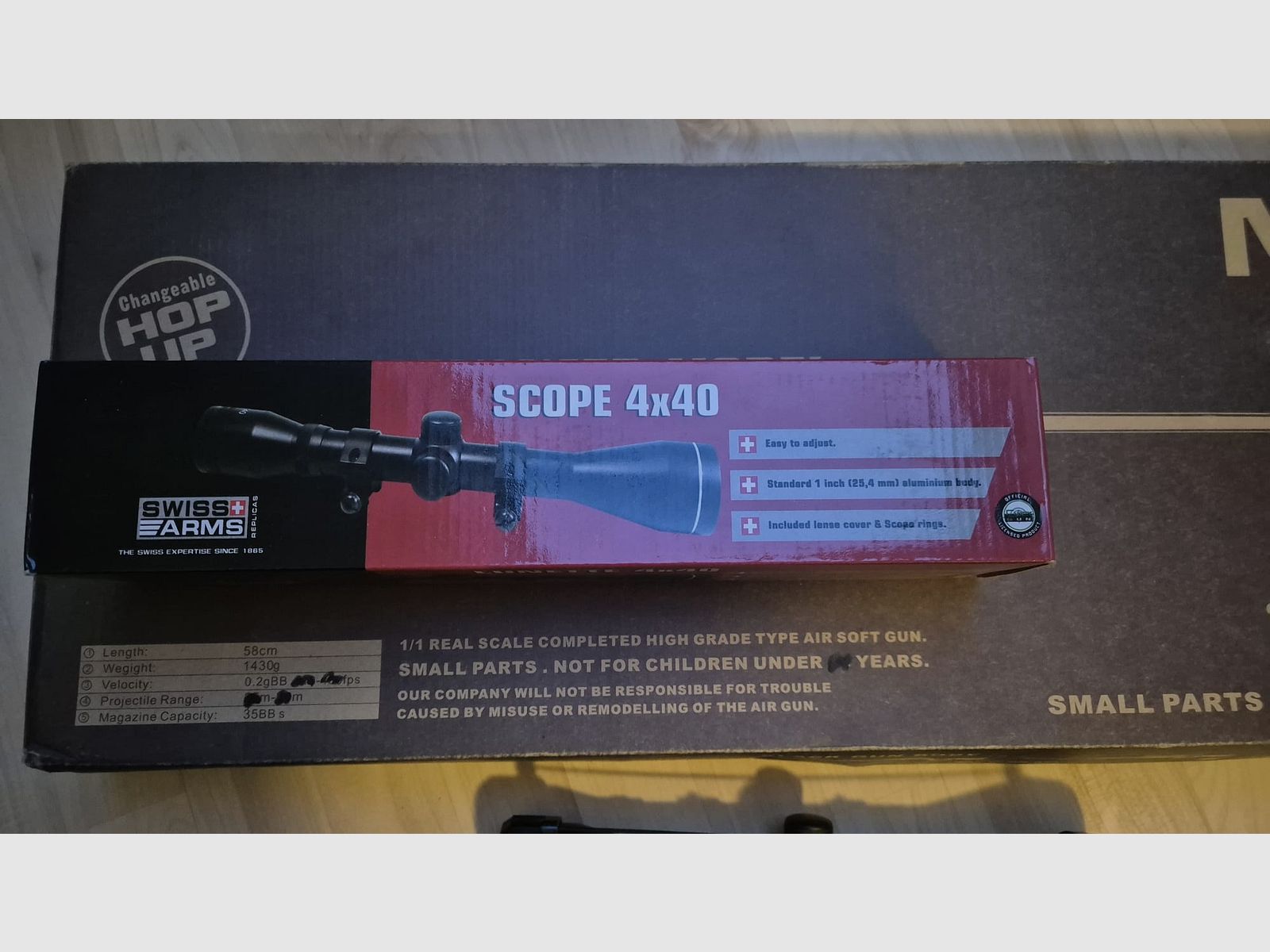 MB-01 Airsoft Sniper <0,5 Joule incl. Scope>