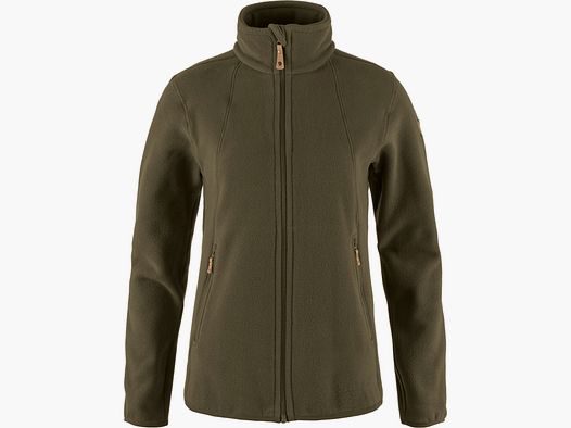 FJÄLLRÄVEN Stina Fleecejacke oliv Damen