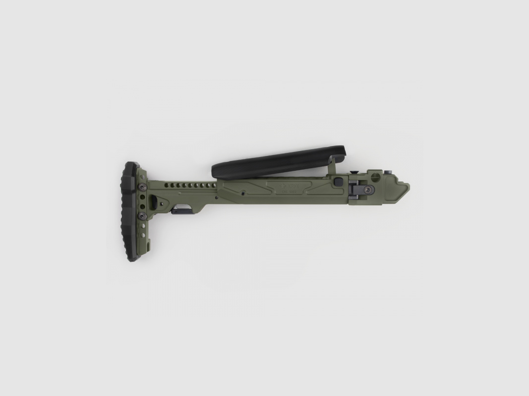 KPYK verstellbarer klappbarer Hinterschaft für AK CRC 9033 OD Green