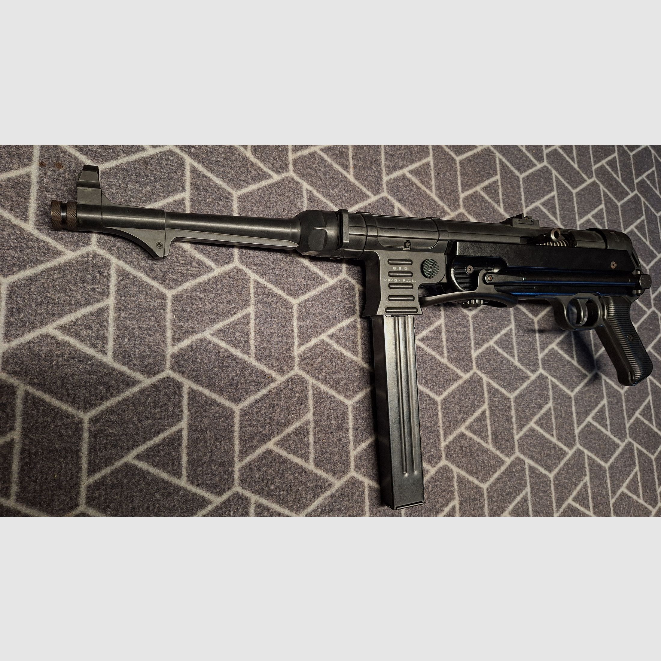 MP40 G.S.G. Pistolet maszynowy z sygnałem 9 mm P.A.K.