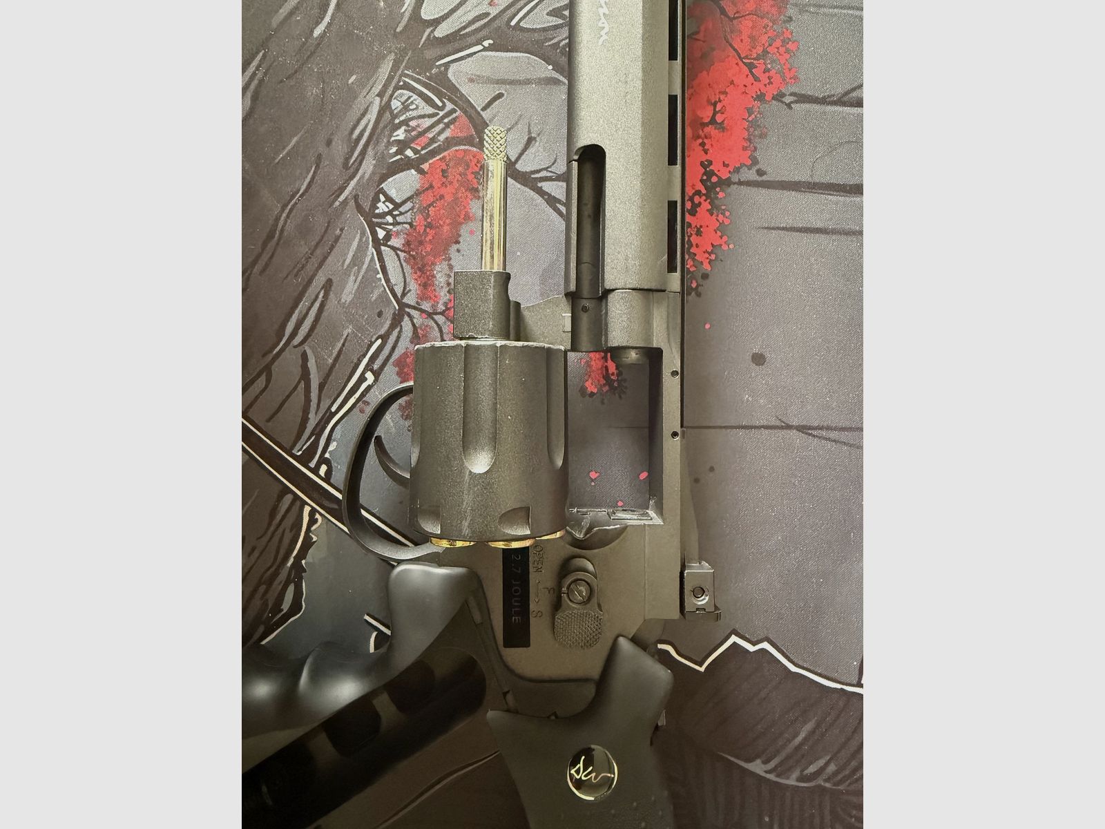 ASG Dan Wesson 8 Zoll 6mm BB CO2 Revolver schwarz
