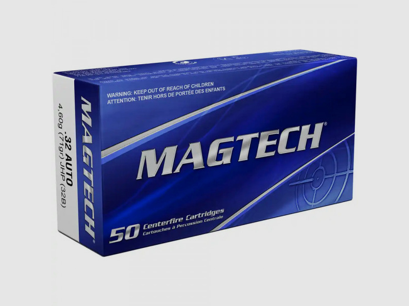 MAGTECH 7,65MM BROWNING/ 32 AUTO - JHP / HOLLE PUNT - 50 SCHOTEN