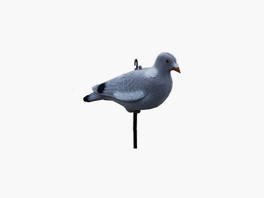 Beflockte Ganzkörpertaube 33 cm