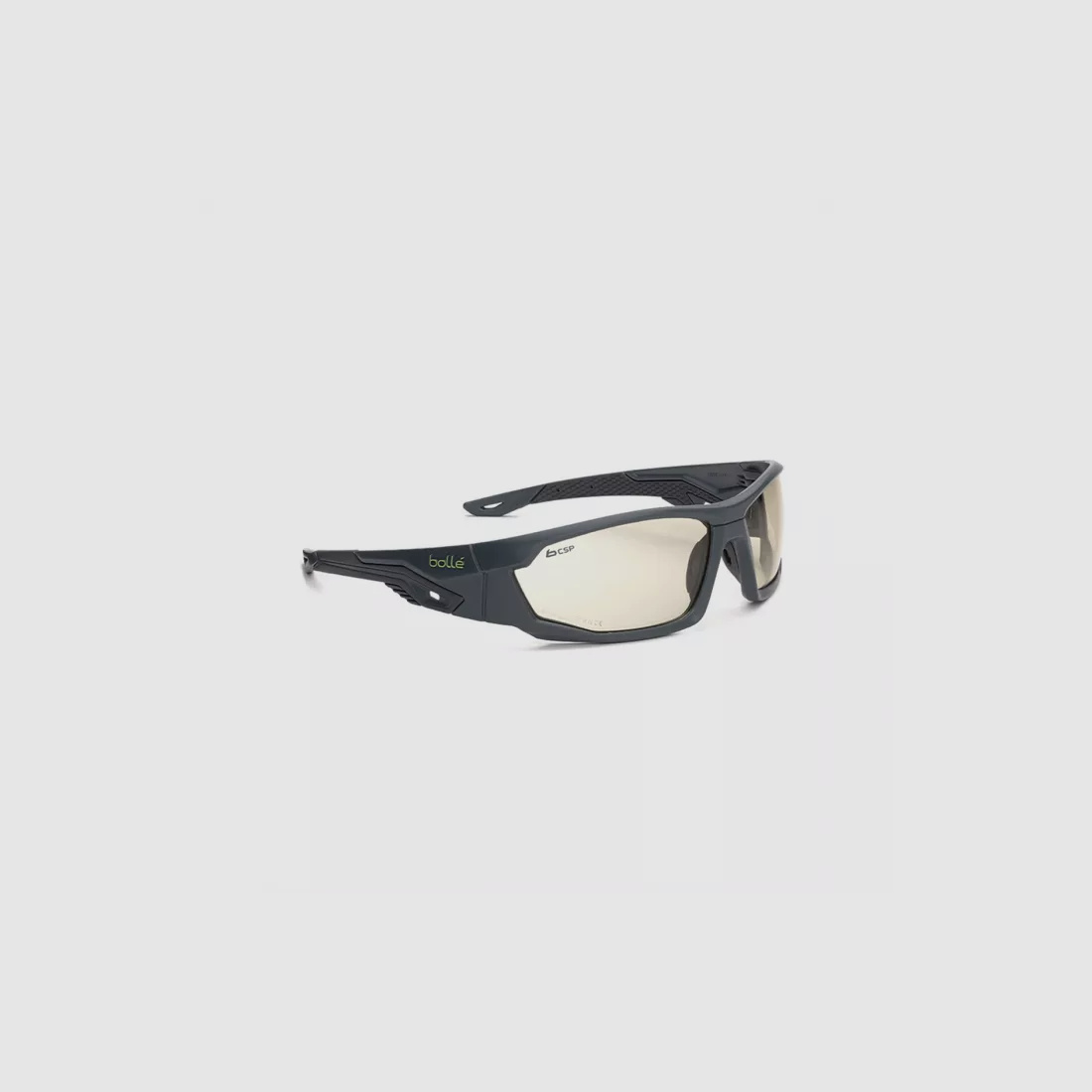 Tactical Brille Bollé® "Mercuro CSP" (bei Wechsellicht) Grau / Schwarz