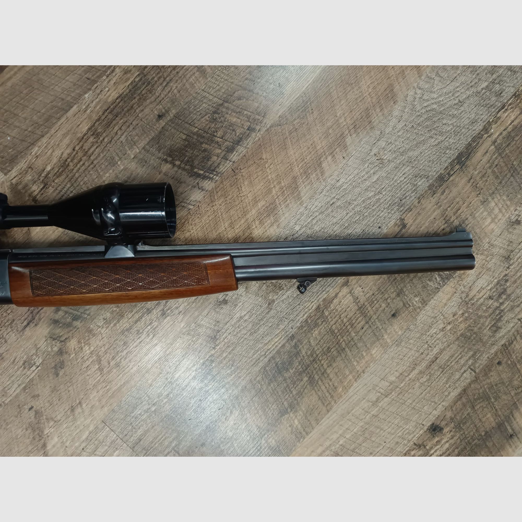 Brünner ZH306 Büchsflinte Bockbüchsflinte 5,6x50R Mag. Kaliber 12 inkl. Zielfernrohr Hunter Schwenkmontage