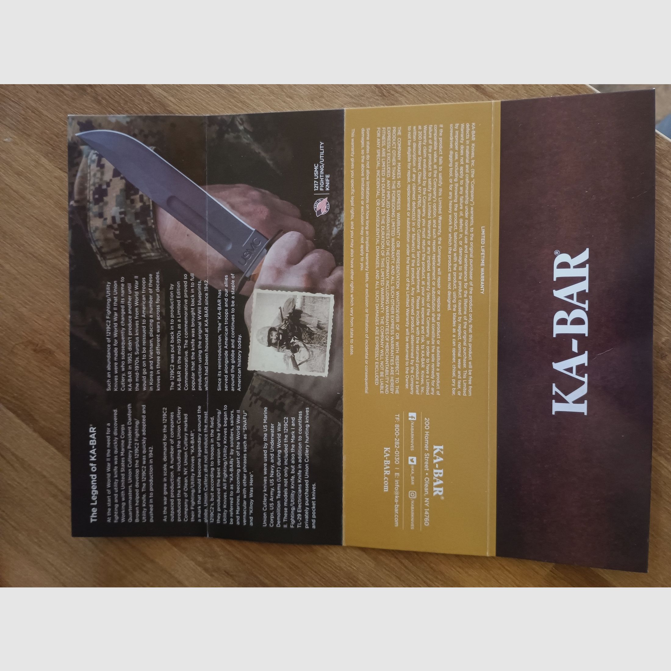 Jagdmesser/Outdoormesser KA-BAR BK62