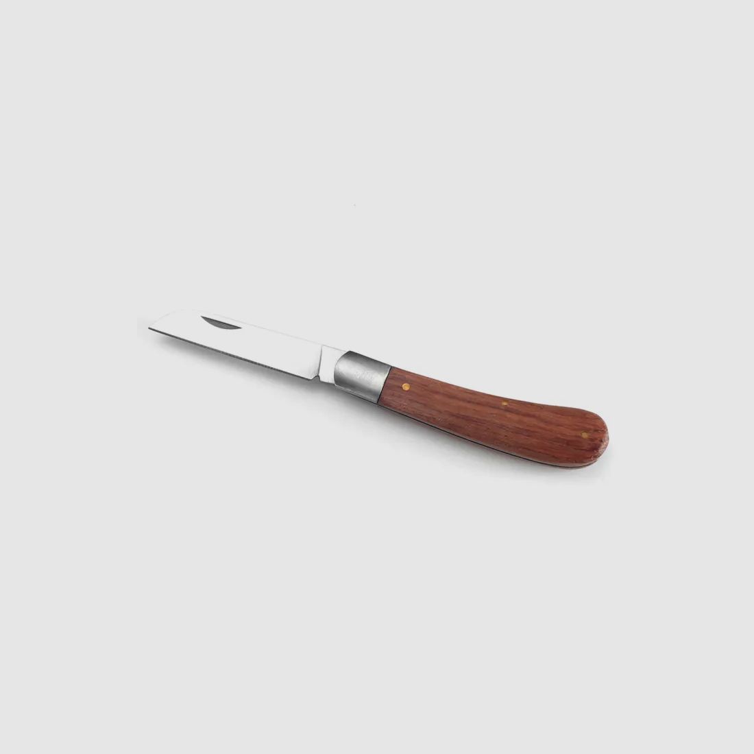 Wehrmacht pocket knife, wooden handle brown