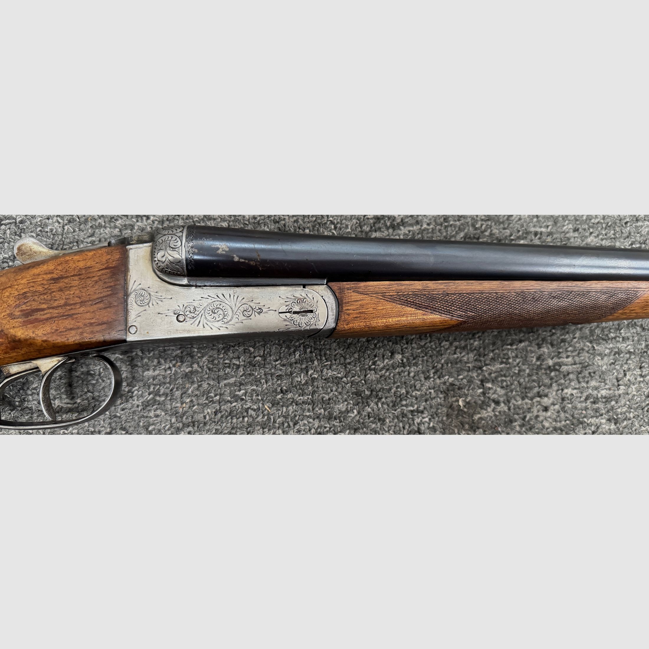 Double-barreled shotgun 16/70 from Spain
