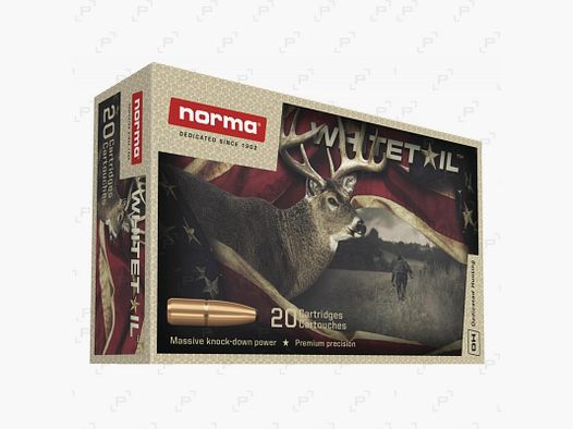 Box of 20 cartridges NORMA WHITETAIL Caliber .280 REM - 150G
