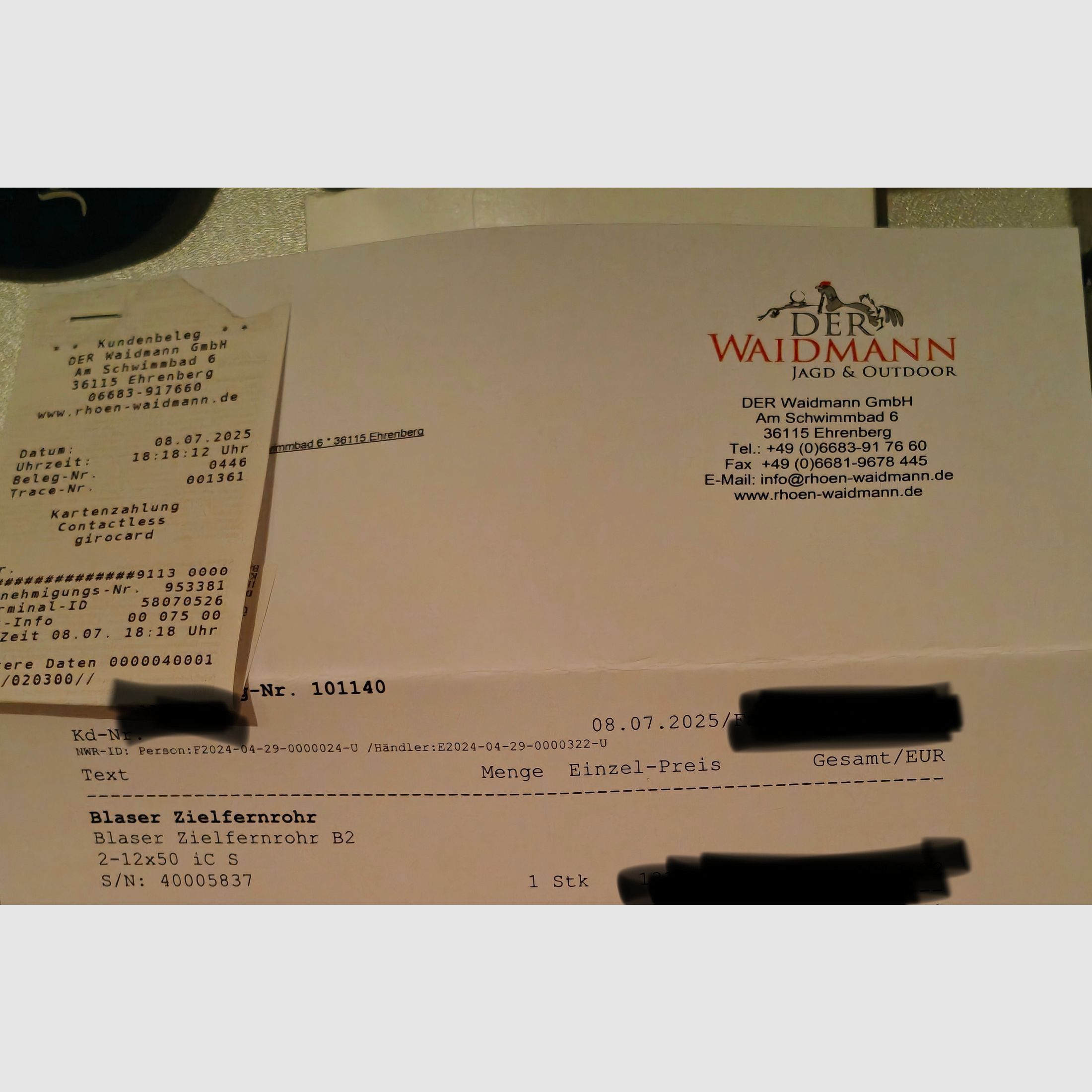 Blaser B2 2-12x50 ic S LESEN