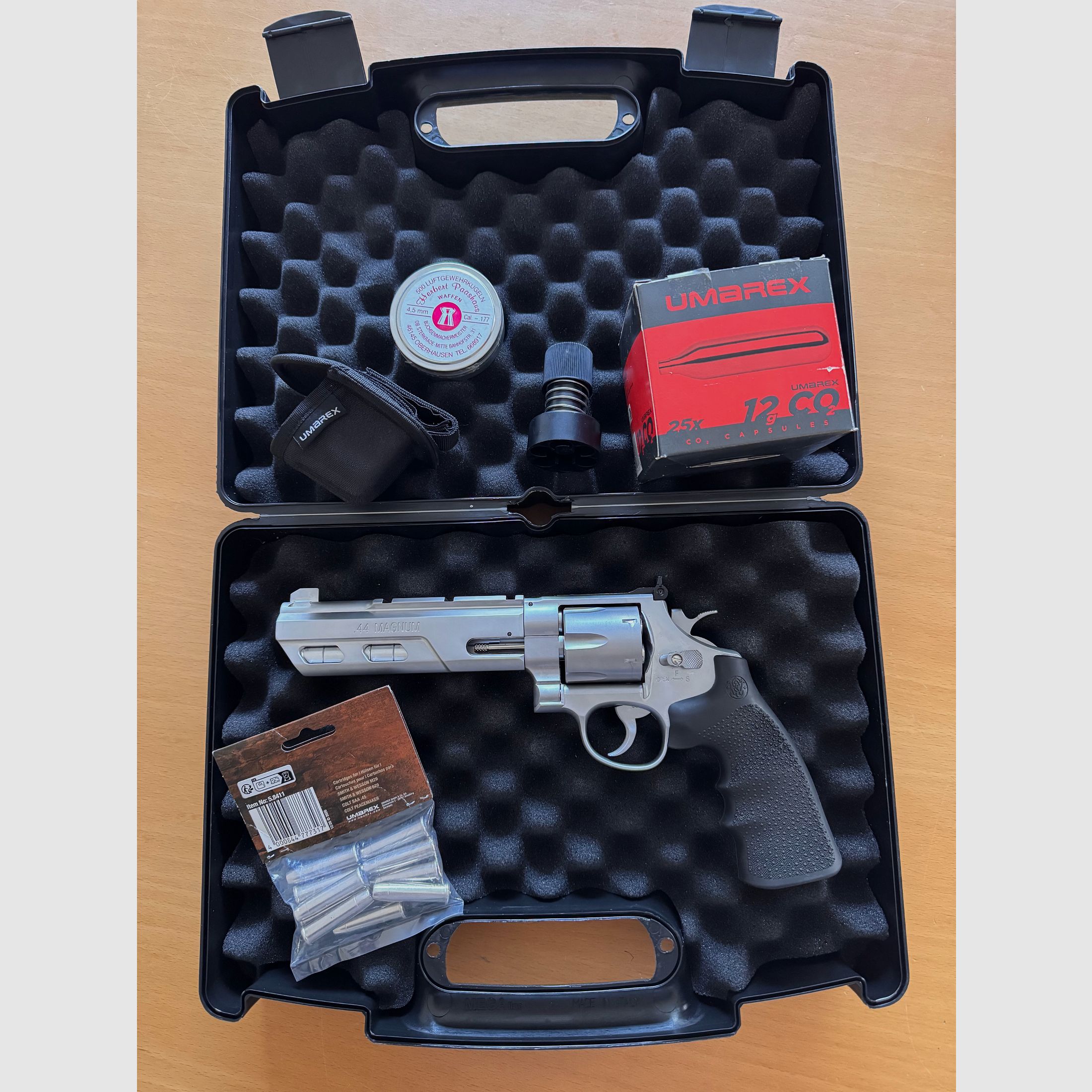 Smith & Wesson 629 Competitor CO₂ Revolver 4,5 mm Diabolo