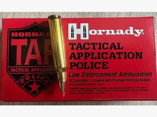 Hornady TAP Urban .223 Rem 55 gr – 200 colpi – Nuovo / OVP
