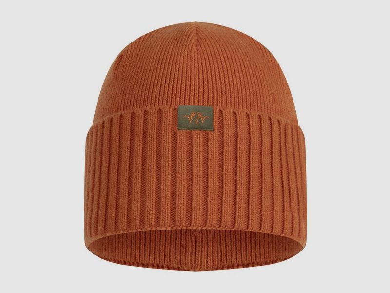 Blaser Rib beanie Bob pure blaze orange, afbeelding 1 van 3