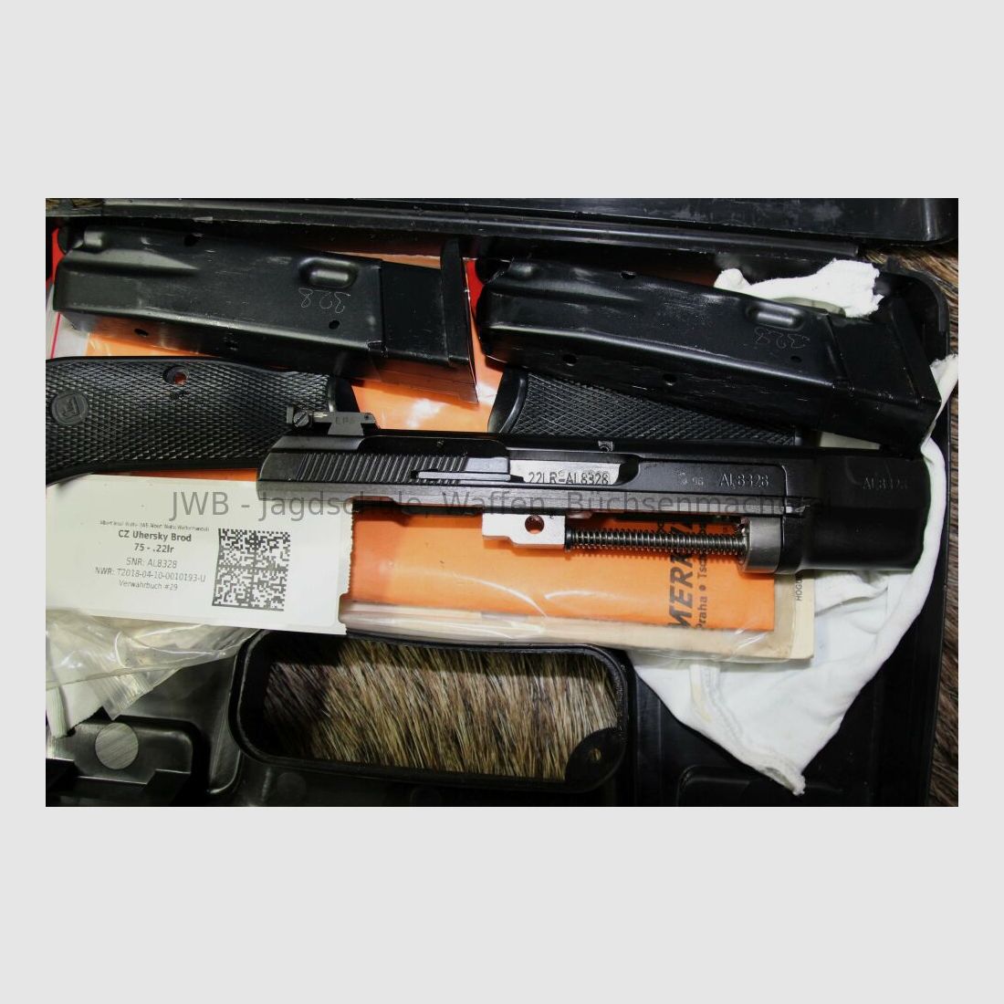 CZ Uhersky Brod 85 B mit Wechselsystem Kadet 9mmLuger