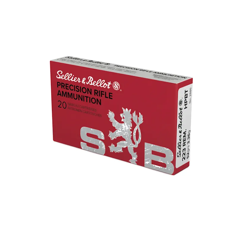 Amunicja S&B kal. 223Rem. HPBT 3,36g (52grs)