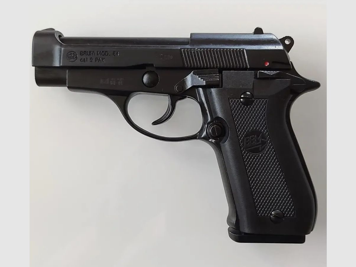 BRUNI 84 9mm P.A.K. – Beretta 84F replica - EU-wijd verzenden