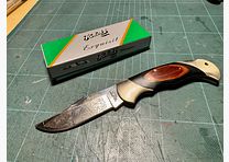 Coltello tascabile Herbertz Exquisit Nr. 219712 – Elegante coltello con motivo aquila in confezione originale – Rarità