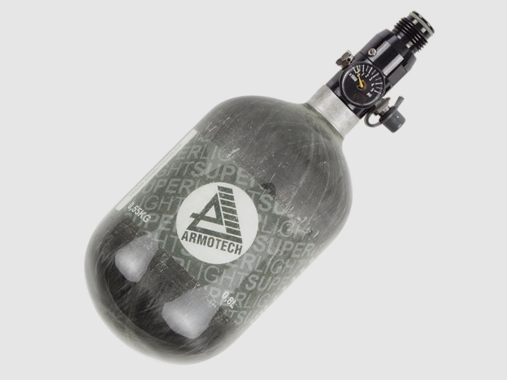 Armotech Supralite 08 Liter Paintball HP System 300 Bar