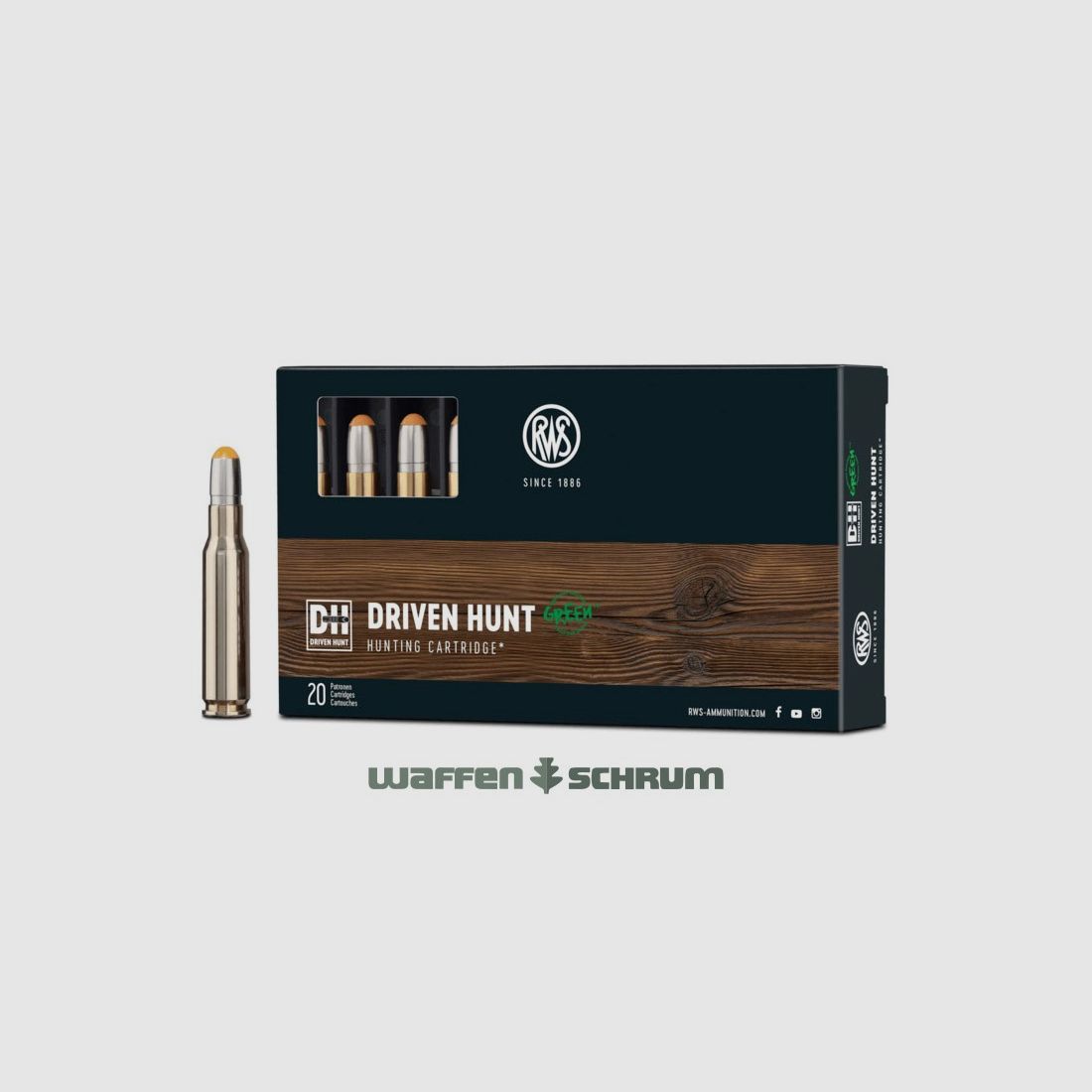 RWS Driven Hunt 10,7g - 165gr .300WinMag