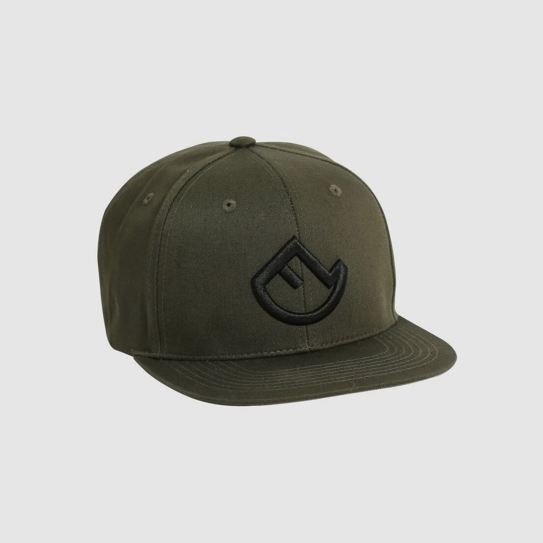 Farm-Land Snapback Cap 6-Panel Olive