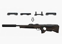Walther RS3 Pro Chestnut inkl. Schalldämpfer - Repetierbüchse