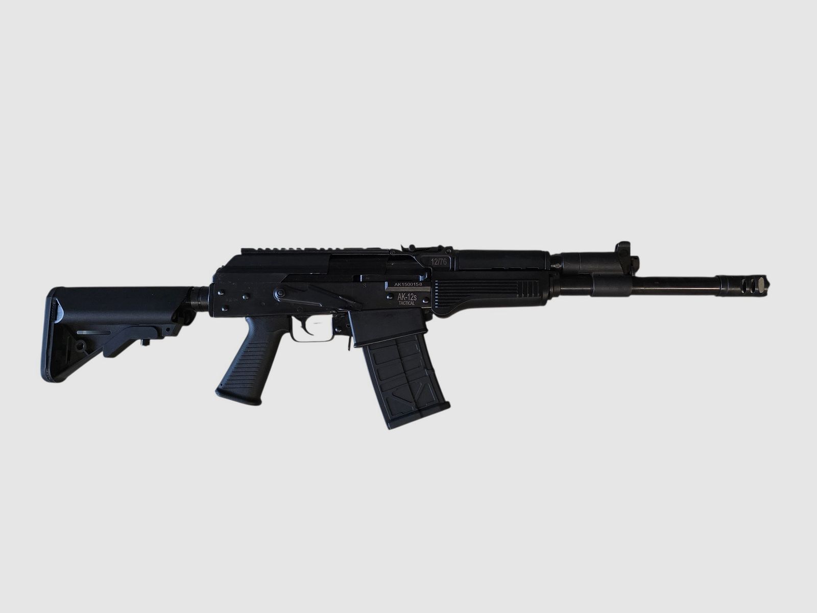 Selbstladeflinte SDM Modell AK-12 S Tactical – Kal. 12/76 – Gebraucht, Bild 7 von 7