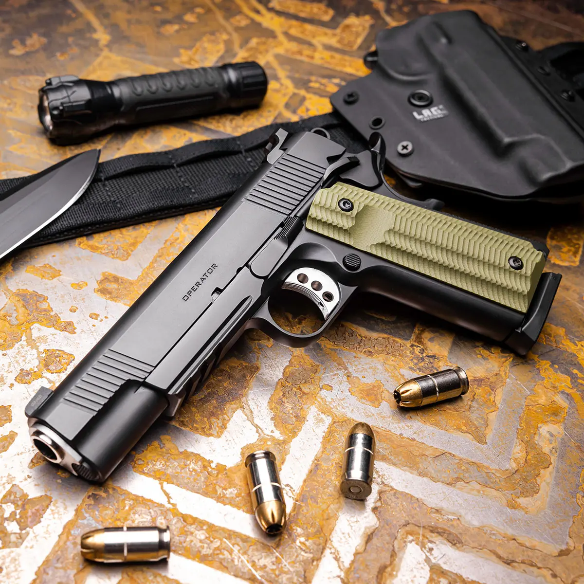 Pistole SPRINGFIELD Armory 1911 OPERATOR AOS SCHWARZ CERAKOTE C/.45ACP LAUF 5 », Bild 9 von 13