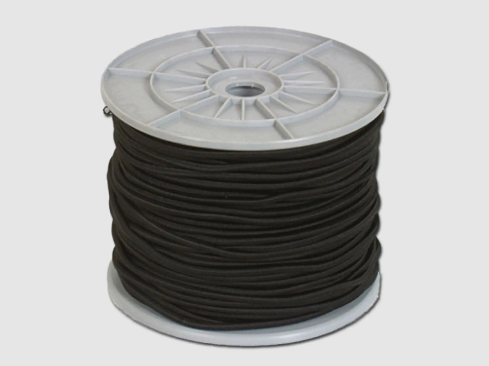 Relags Relags Rubber Touw 4 mm zwart 100 m
