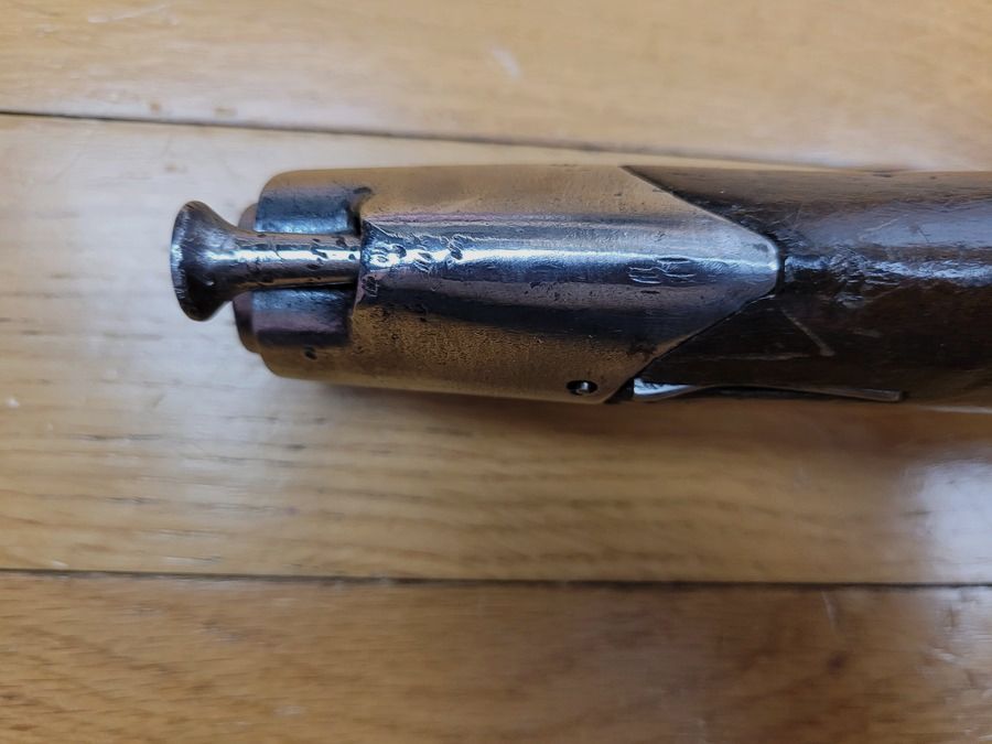Half-Stock Pistol – Revolutionaire Fabricage Clemanson (Parijs?) – Circa 1792-1799 – zeldzame homogeniteit – Goede staat, afbeelding 21 van 22