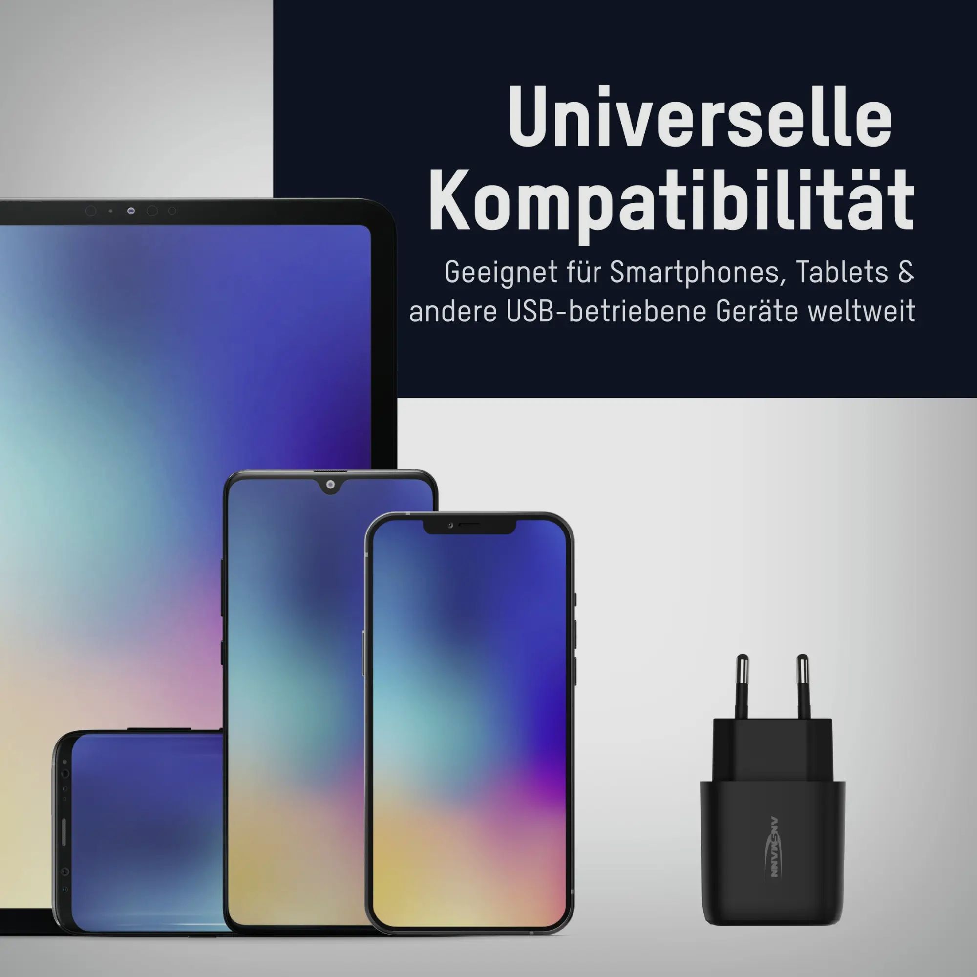 Ansmann Home Charger USB Snellader