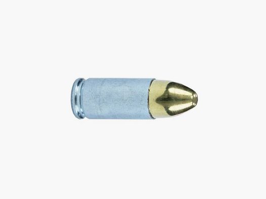 Cartuchos 9mm 124 grains FMJ Acero x 50 Magtech