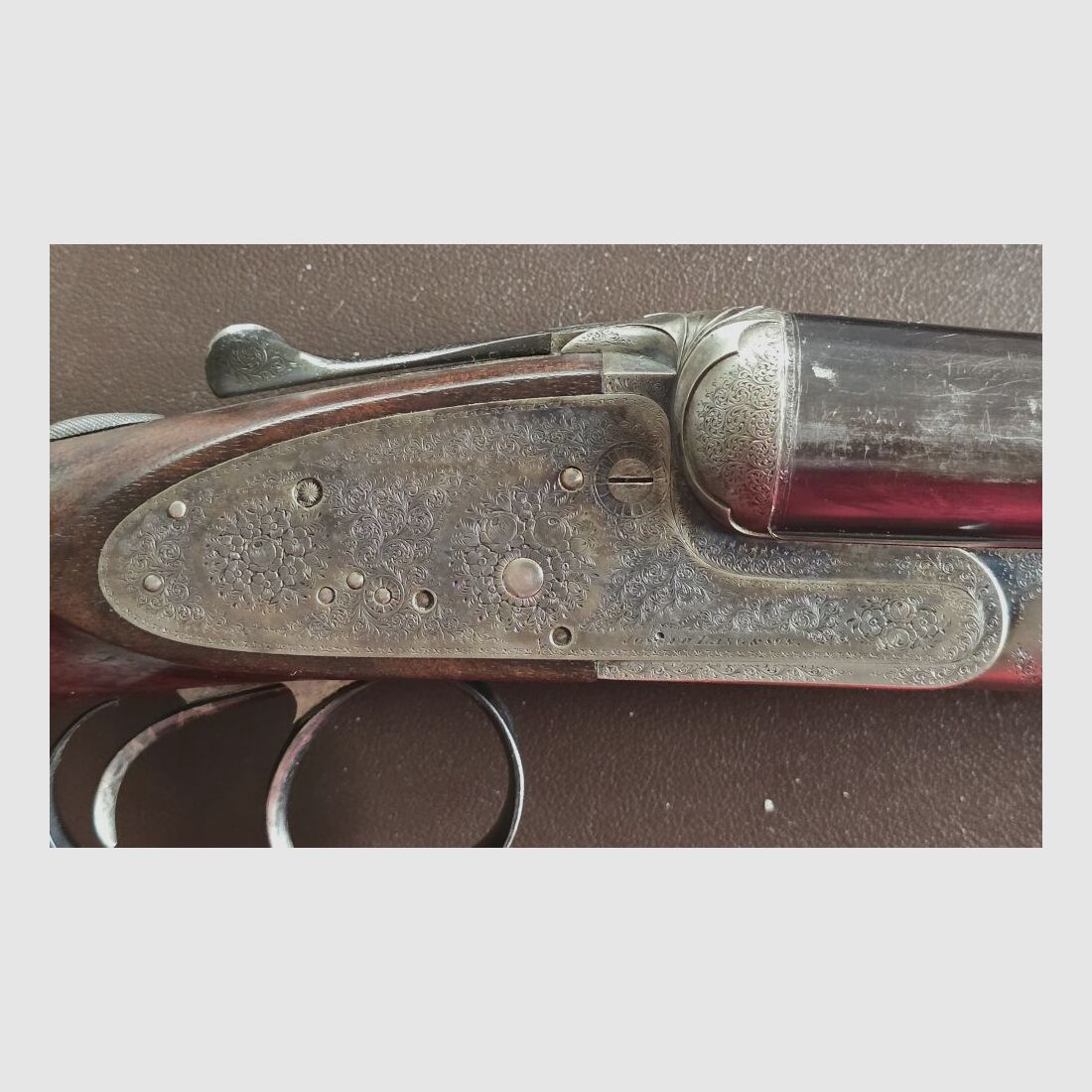 Joseph Lang & Son, LTD., Jaseph Lang Back Action Barlock Sidelock Ejector, image 5 of 10