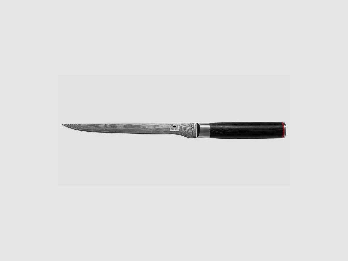 Filetiermesser PAKKA DAMAS Filetmesser Kotai