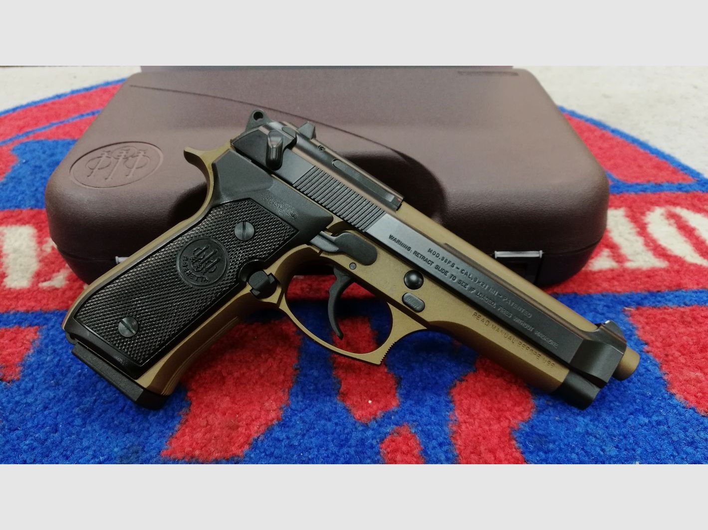 Beretta 98 FS Cerakote 9×21, zdjęcie 1 z 6
