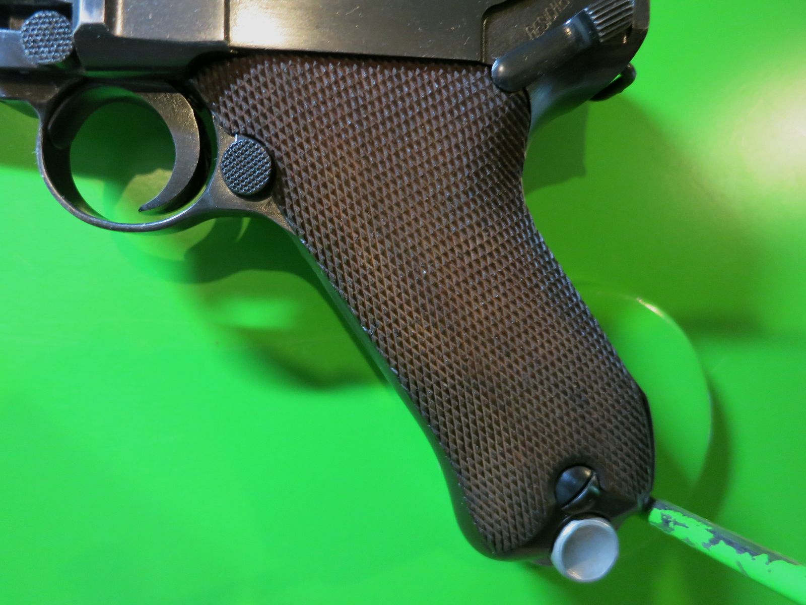 Mauser, Pistole 08, P08, 9 mm Luger, nummerngleich, WaA Wehrmacht     #74-