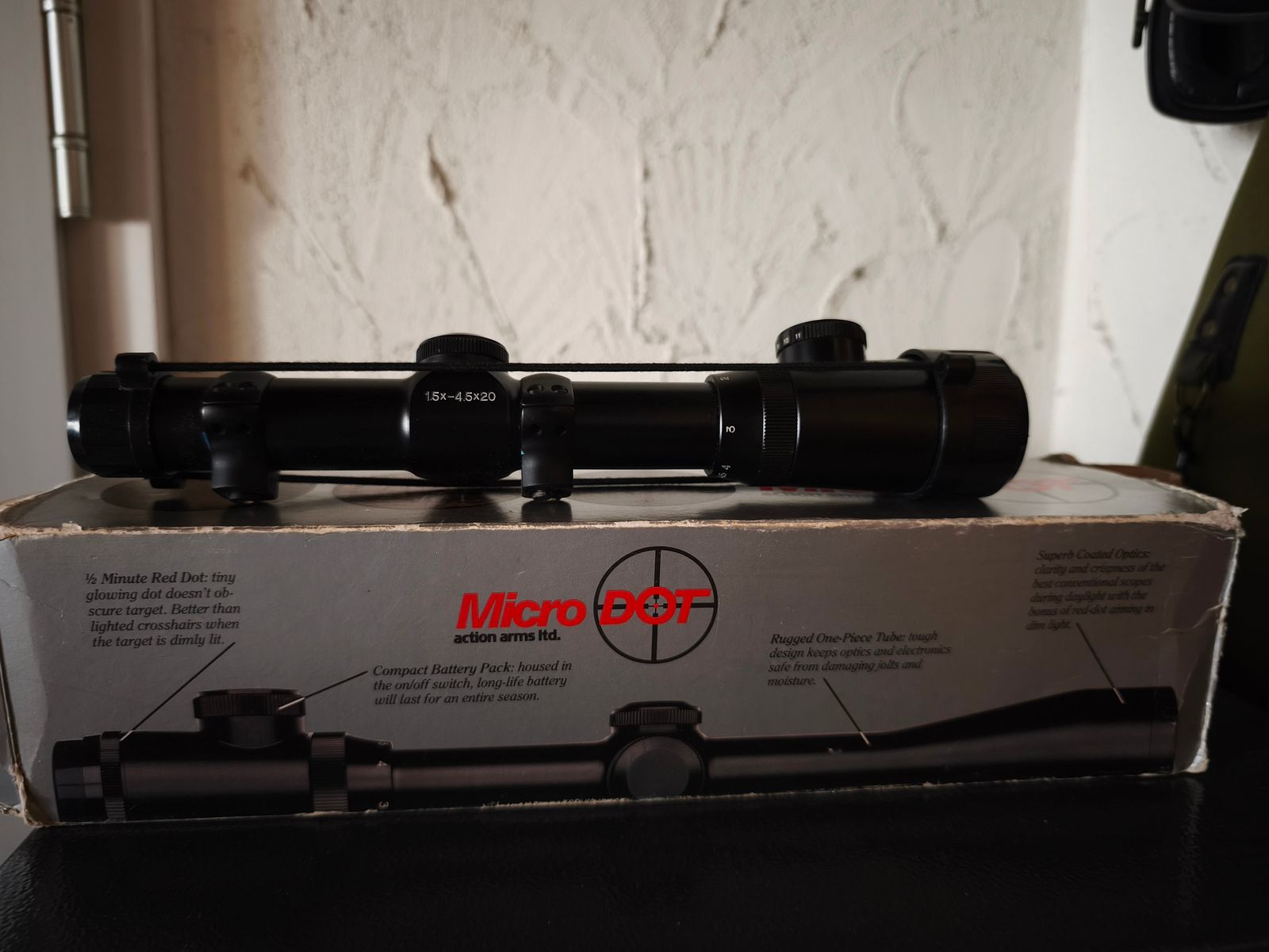 Micro DOT Drückjagdglas 1,5-4,5x20