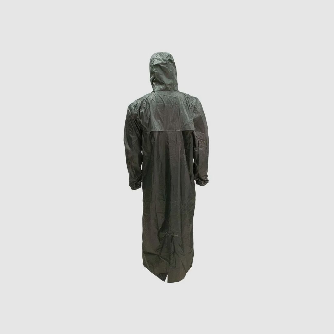 Langer Regenmantel LMA Blizzard khaki mit Kapuze, Bild 4 von 12