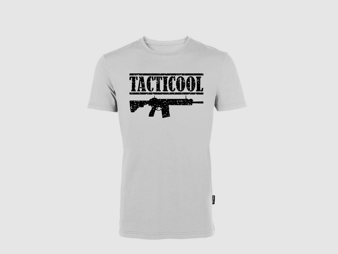 OBRAMO Tacticool T-Shirt Slim Weiß L