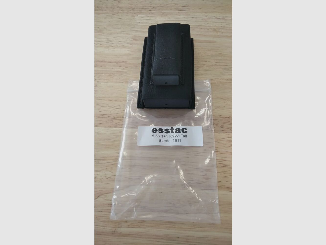 Mag Pouch 5.56 + Mag de pistola de un solo apilamiento 1911 Esstac USA, imagen 2 de 3