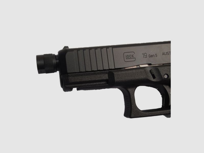 Pistole Glock 19 Gen5 THR MOS Kal. 9 mm, Bild 2 von 4