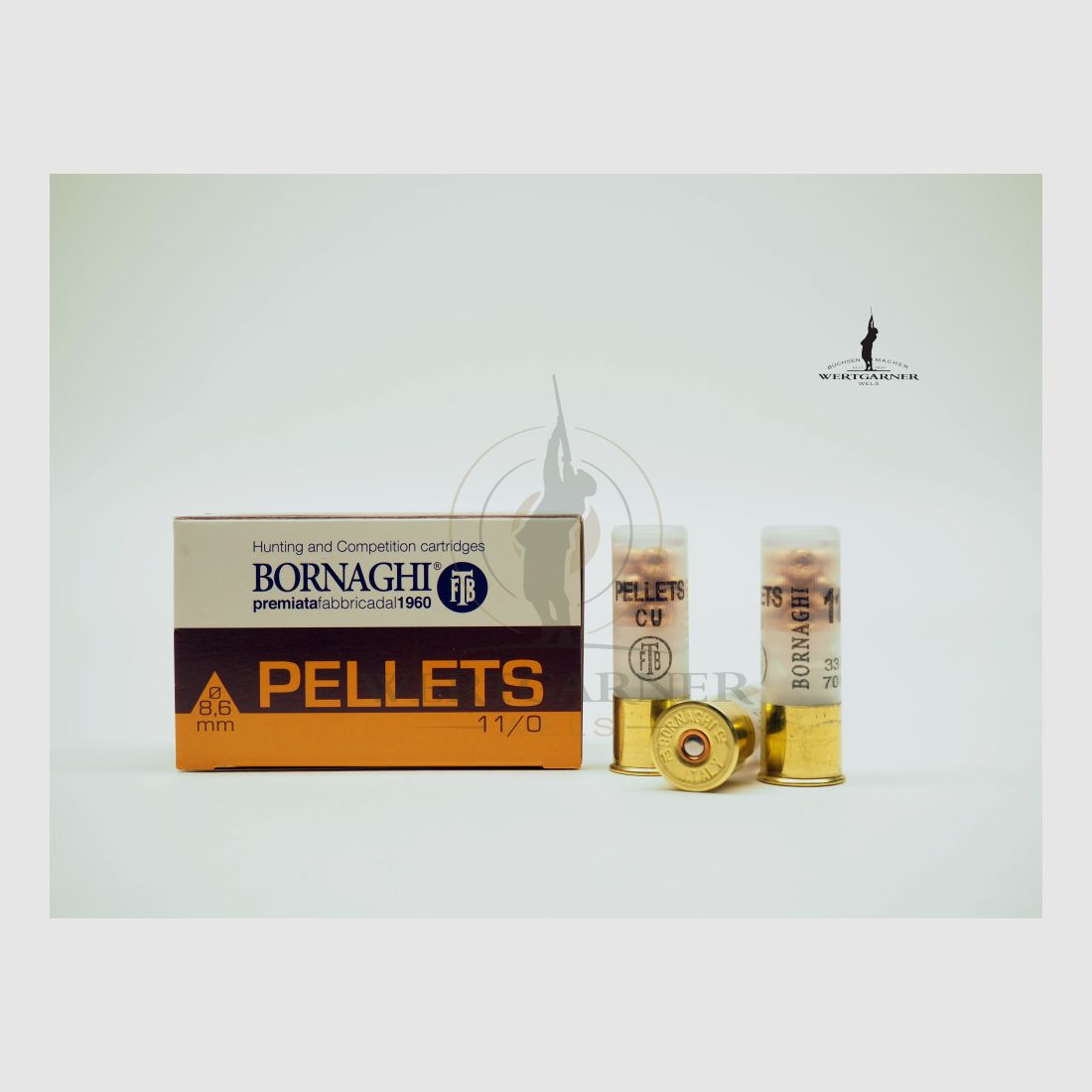 Bornaghi Pellets 12/70 33g 8,6mm, Bild 1 von 2