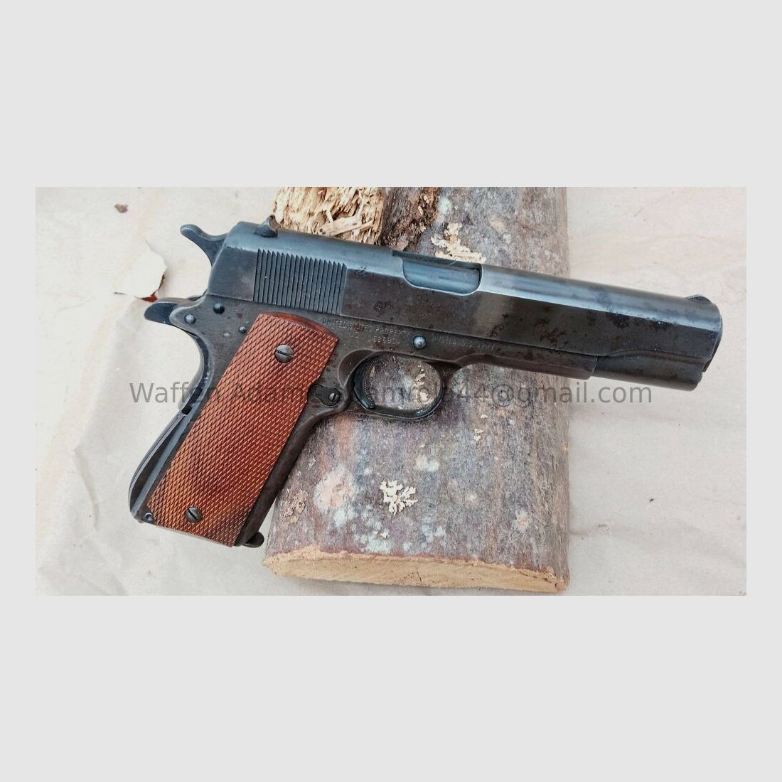 Remington Rand INC Colt 1911 A1, Propriété des États-Unis