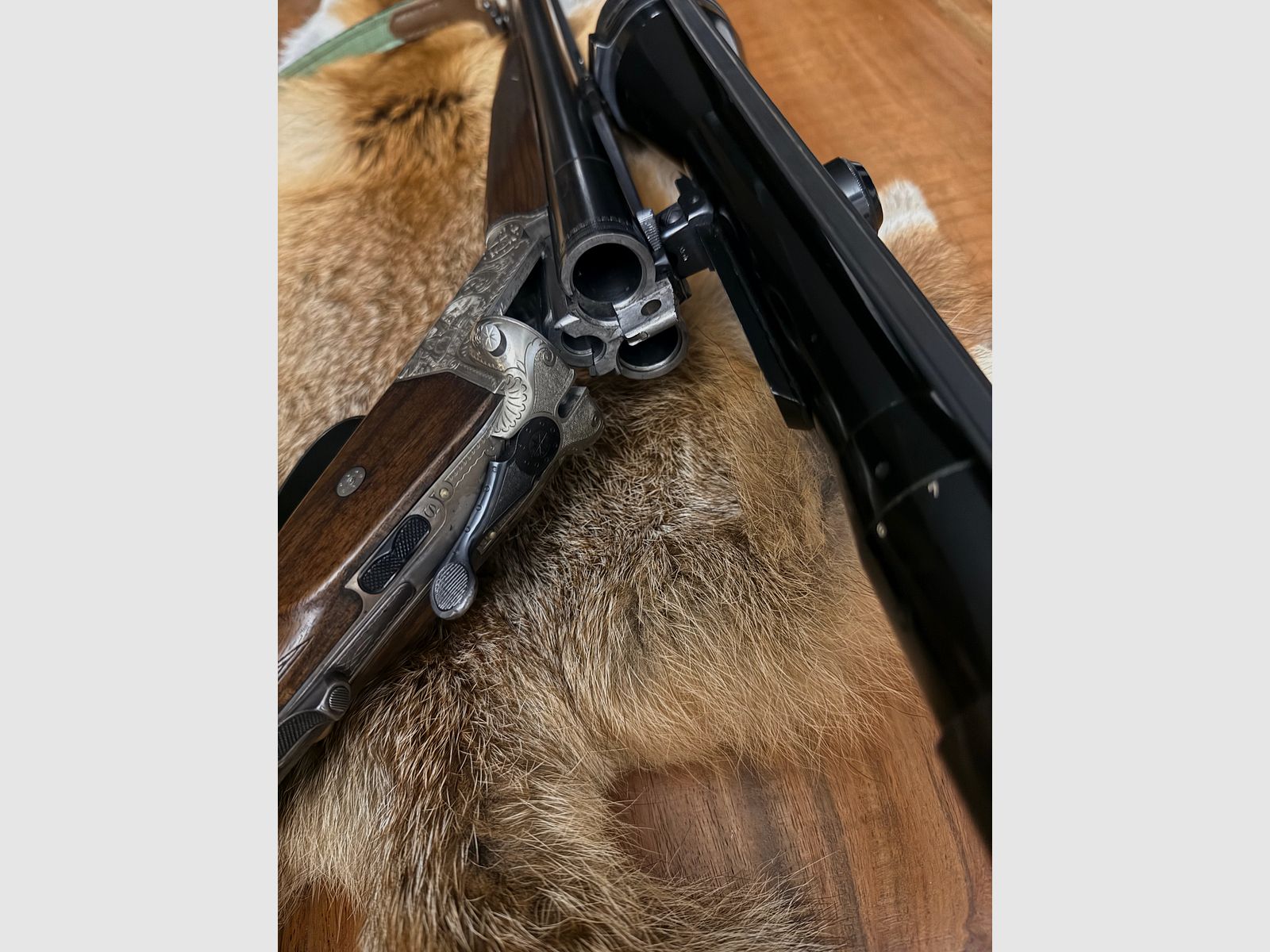 Krieghoff Mod Trumpf con grilletto a sfera separato