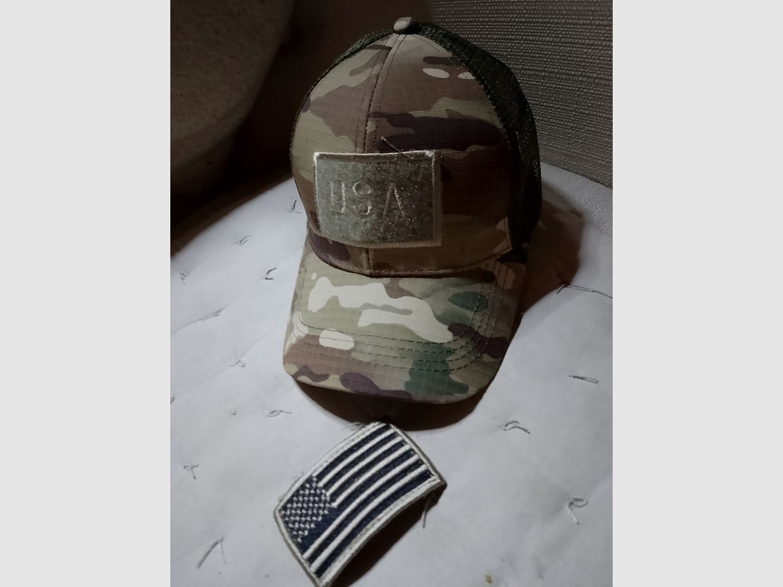 Usa Cap Tarnmütze America Camouflage Muster Basecap Universal Tarnung Airsoft Softair Sniper Paintball Kleidung