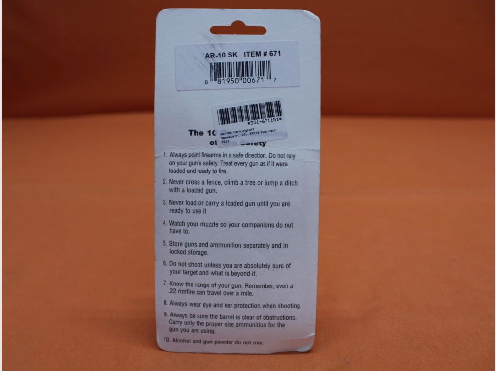 Timney SR-25: Trigger Assembly Single-Stage Timney 4lb Skeleton Small Pin .154" (671)/ ca. 18,6N