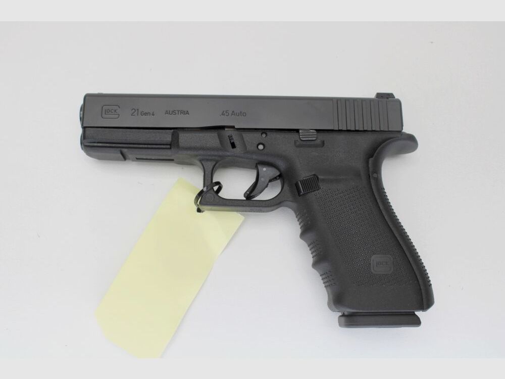 Pistole Glock 21 GEN4 in Box mit Zubehör .45Auto