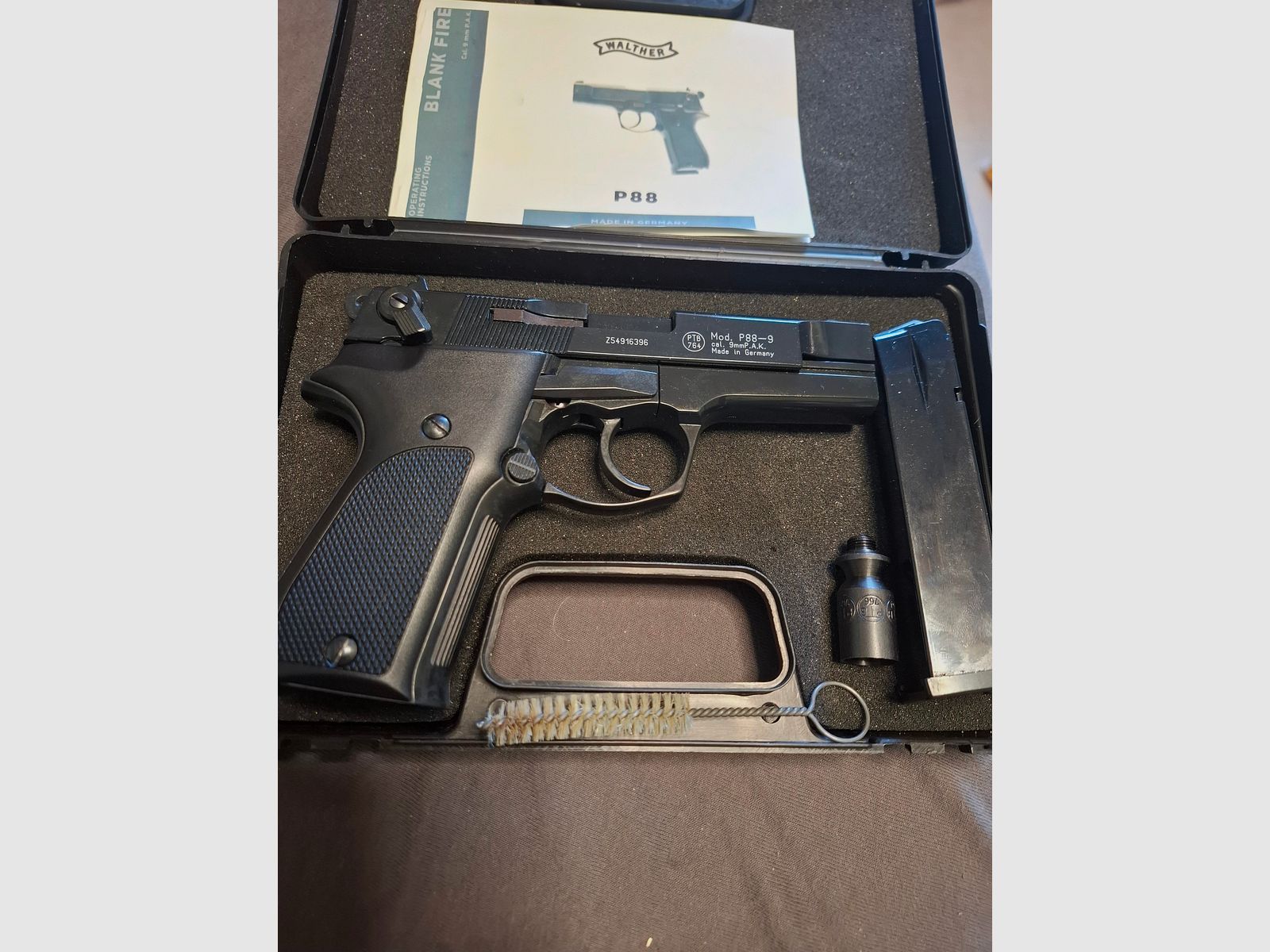 Walther P88 Compact 9mm P.A.K. Blueing "NEU, zdjęcie 2 z 2