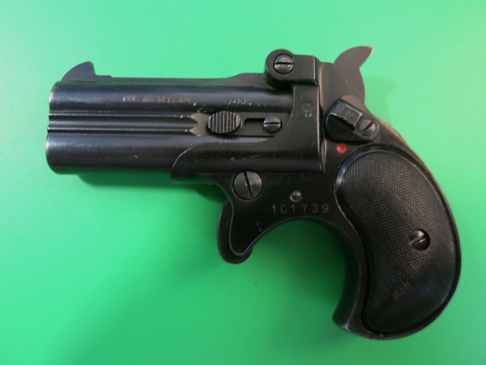 RÖHM RG17 Derringer, .38 Special, disparo de remate + caza de trampas #82